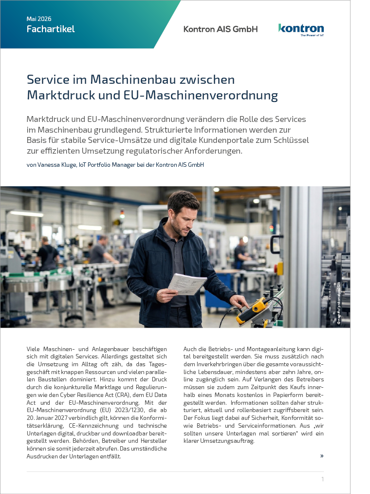 Fachartikel EquipmentCloud
